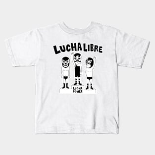 LUCHA LIBRE#67mono Kids T-Shirt